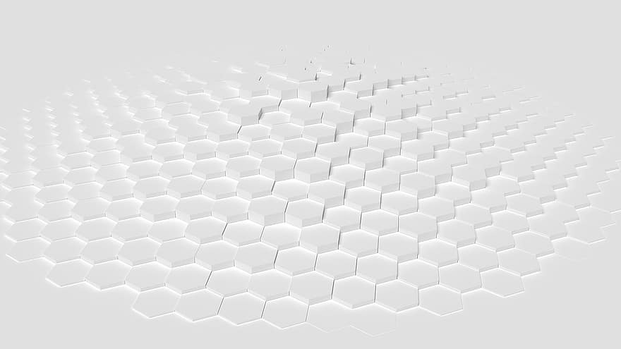 Grid, Hex, Hexagon, Hexagonal, Pattern, Geometric, Shape, Modern, Design, Tile, Monochrome