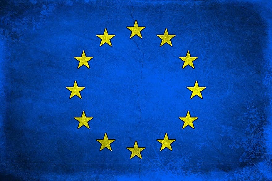 Austritt, EU, Europäische Union, Europa, Politik, Euro-Flagge