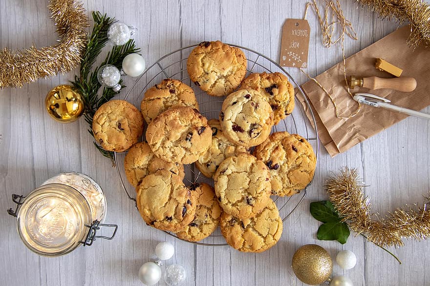 μπισκότα, Χριστούγεννα, επίπεδη lay, ψημένο, ζύμη, πρόχειρο φαγητό, φαγητό, γλυκός, γευστικός, νόστιμο, ψύκτη ψύξης