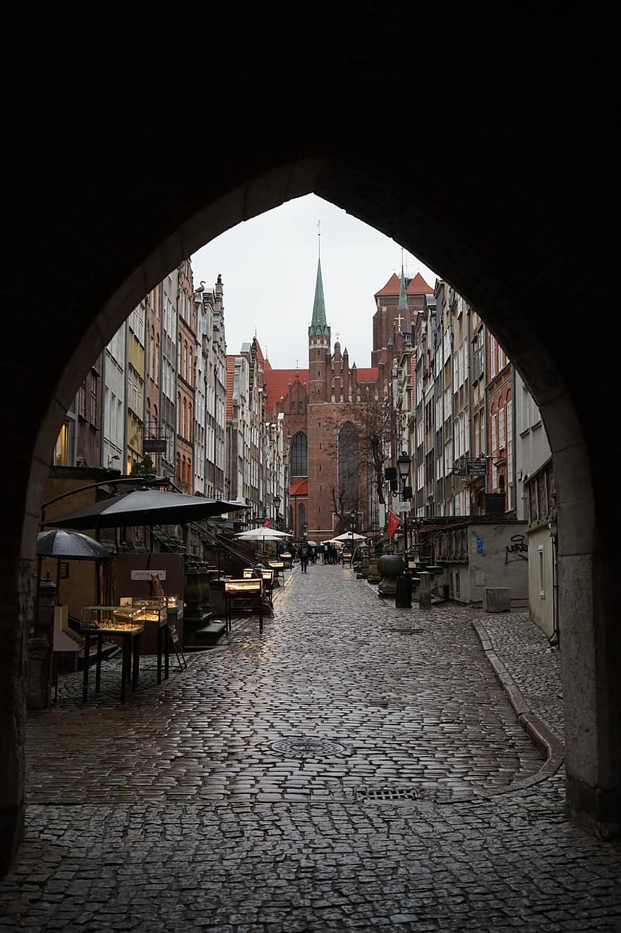 arkitektur, Gdańsk, by, Polen, München, Paris, berømte sted, bygning udvendig, historie, kulturer, bybilledet