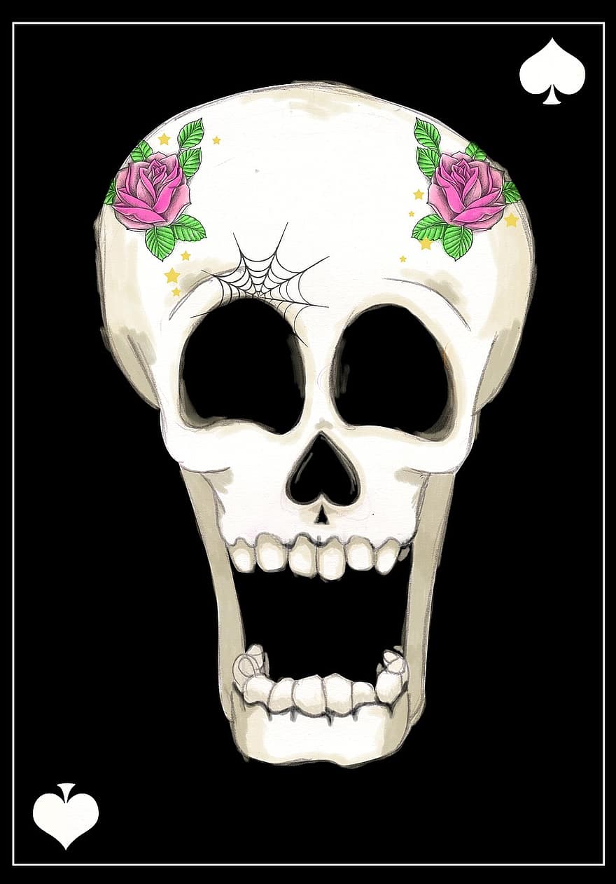 Halloween, Death, Skull, Santa Muerte, Santissima, Mexico, Skeleton, Head, Dead, Dias De Los Muertos, Samhain