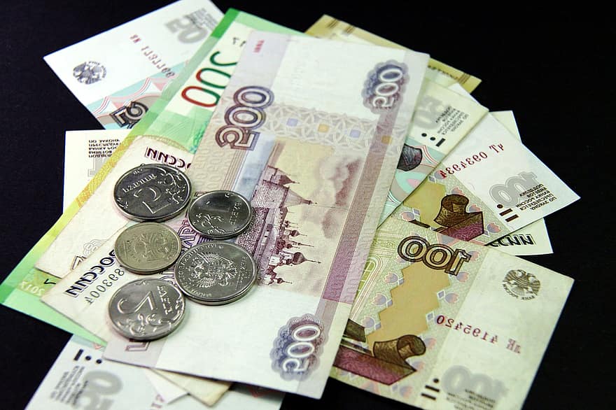Rosja, pieniądze, rubel, inflacja, Cena £, Sankcja, putin, System pieniężny, finanse, waluta, Bankowość