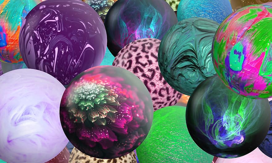 HDの壁紙、ボール、オーブ、球、地球儀、装飾的な、装飾、月、3Dレンダリング、アート、設計