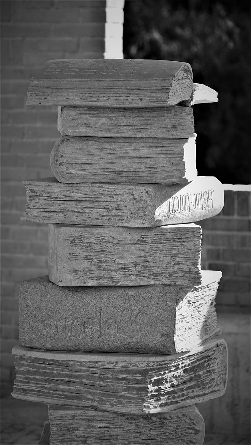 skulptūra, knygos, nespalvotas, menas, San Piero A sietas, Pietra Serena