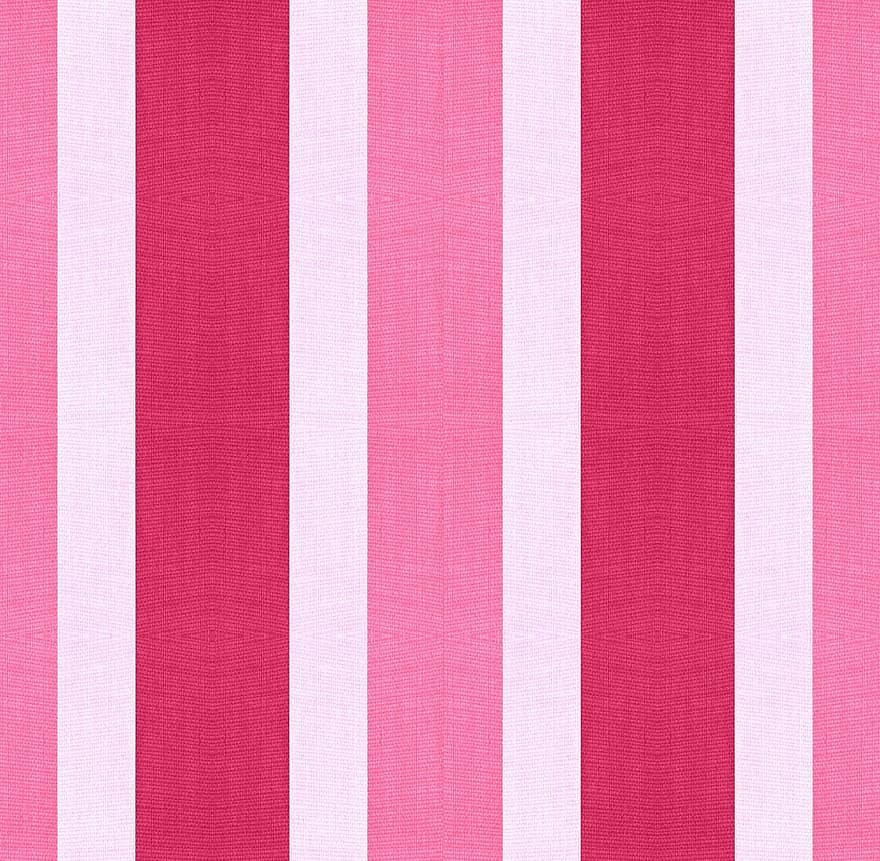 Fabric, Texture, Stripes, Pink, Burgundy, Raspberry, Vertical, Geometric, Lines, Pattern, Design