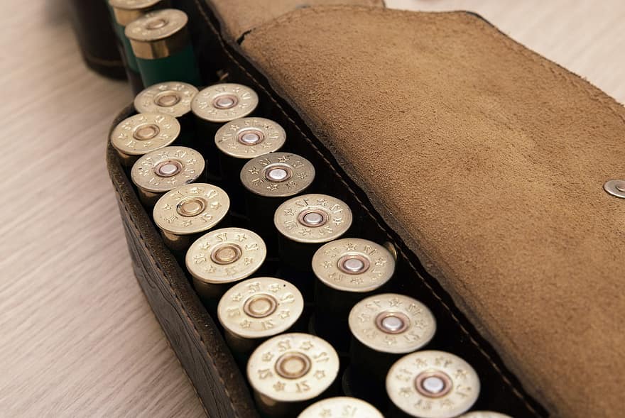 Munition, Altmodischer Bandoleer, Vintage-Bandoleer