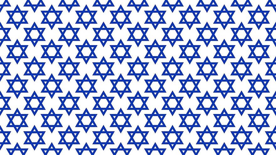 paper digital, estrella de David, patró, magen david, jueu, judaisme, Símbols jueus, Concepte de judaisme, estrella, religió, blau