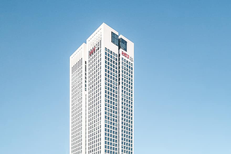 будівлі, місто, архітектура, фасад, зовнішній, UBS, Франкфурт, Німеччина, оперна вежа, хмарочос, вежа