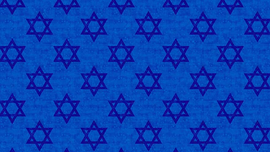 azul, estrella de David, magen david, judío, escudo de david, modelo, diseño, sin costura, patrón sin costuras, fondo, papel pintado
