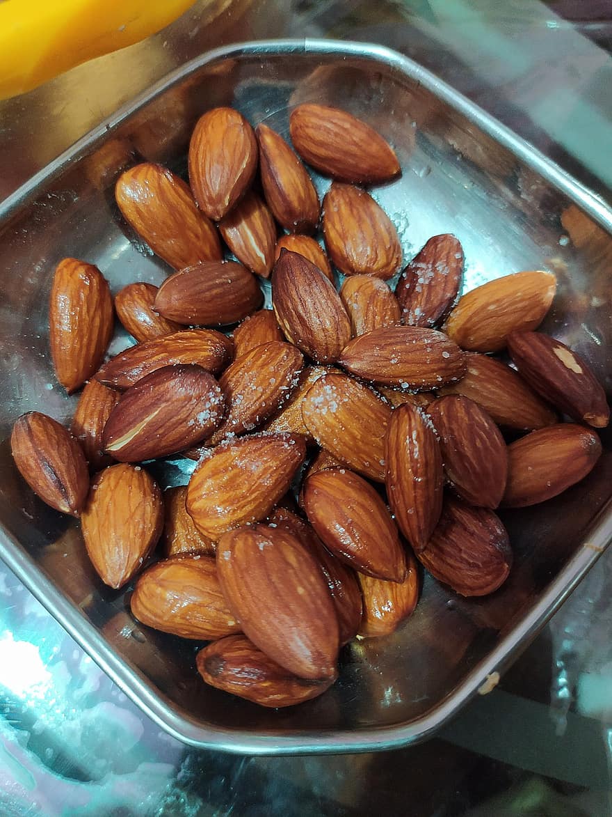 Almonds, Dry Fruits, Food, Snack, Fruits, Healthy, Nutrition, Vitamins, Protein, Organic