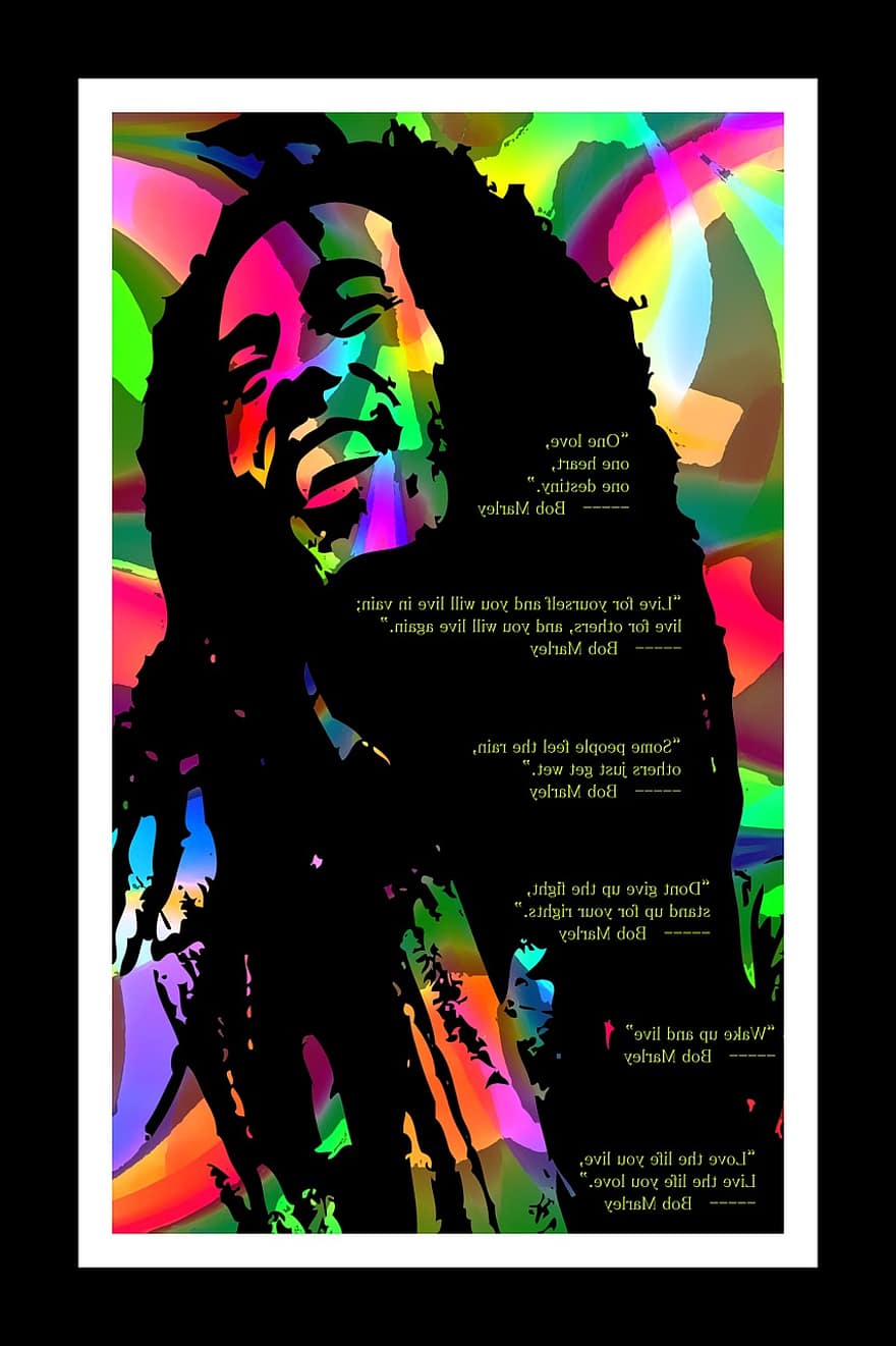 Bob Marley, zpěvák, životní styl, bob, dredy, Bůh, jah, Jamaica, Kingston, Marley, mikrofon