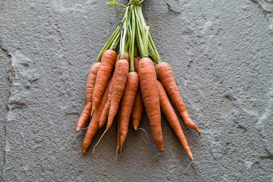 моркови, зеленчук, здрав, храна, Яжте, суров, корен, витамини, хранене, органичен, морков