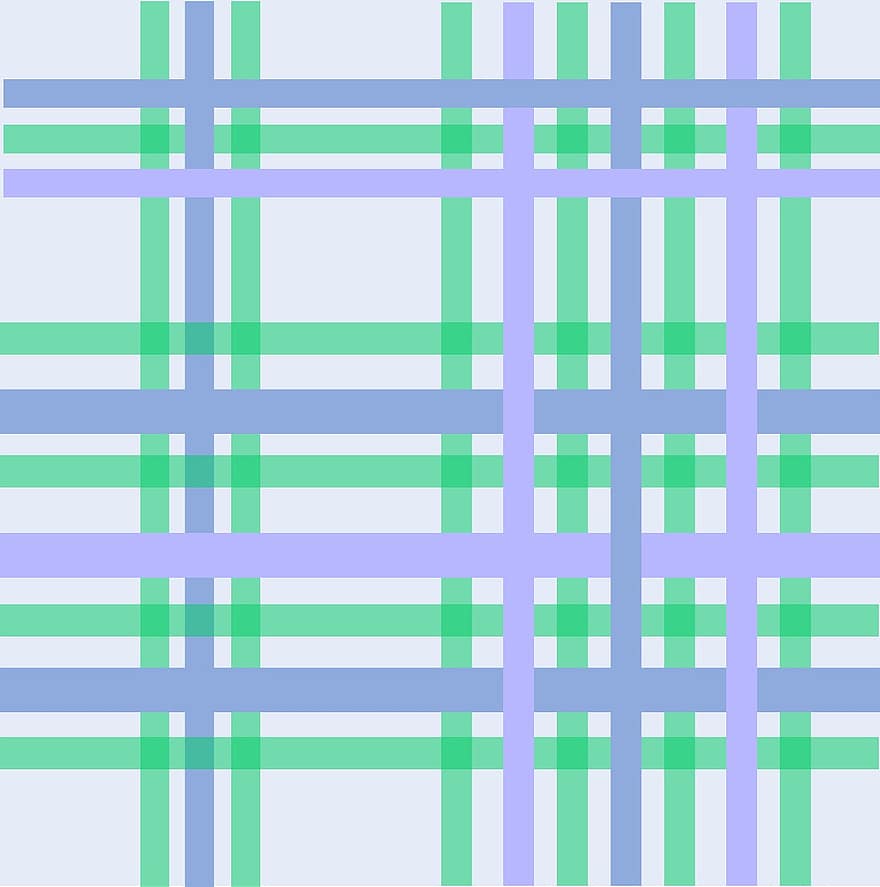 Gingham, Pastel, Blue, Shades, Shapes, Green, Stripes, Lines, Hues, Striped, Pattern