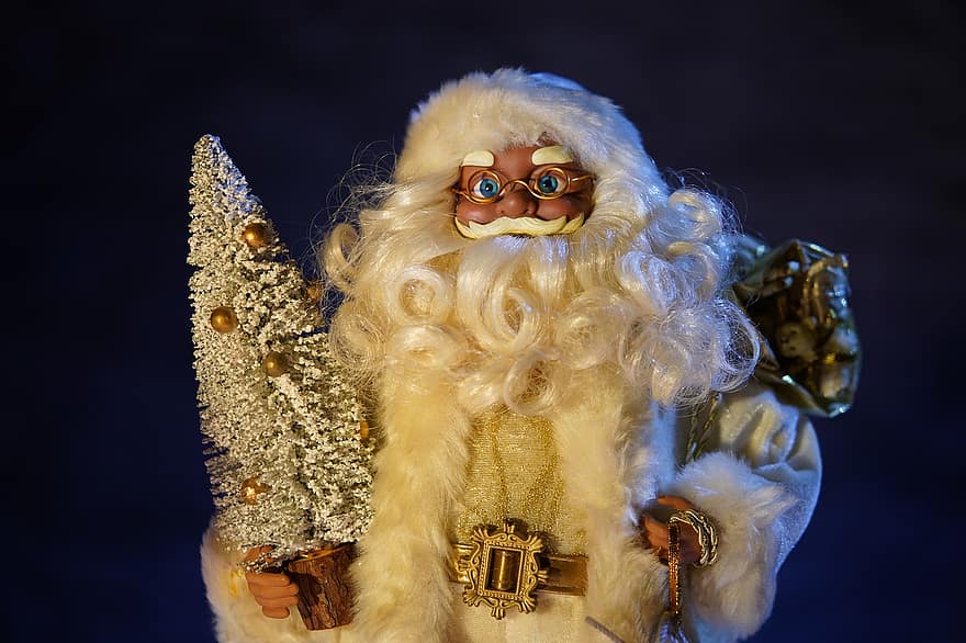 بابا نويل ، نيكولاس ، زخرفة ، عيد الميلاد ، توزيع هدايا عيد الميلاد ، وقت عيد الميلاد ، الشكل ، صورة ، احتفال ، دعابة ، هدية مجانية