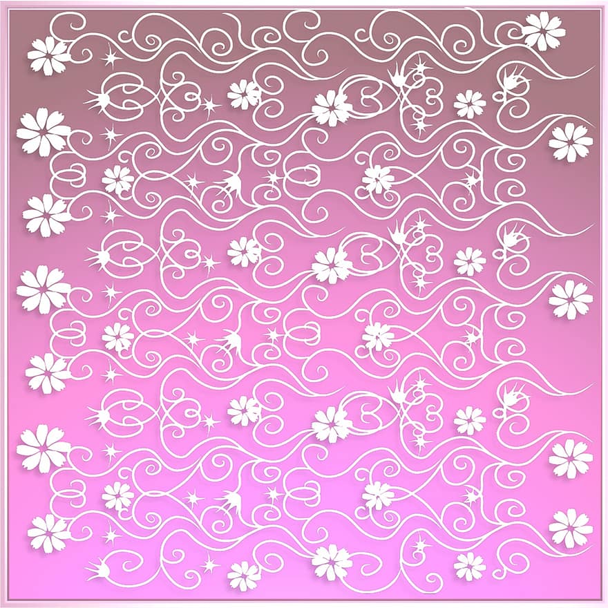 Pink, Background, Flower, Daisy, Blossom, Summer, Floral, Garden