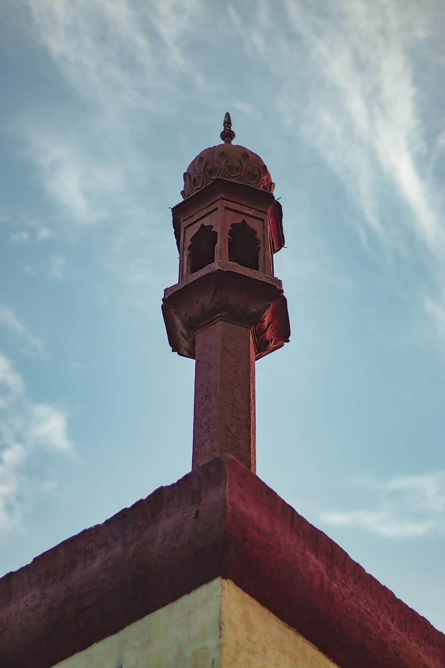 Tower, Building, Architecture, Facade, Mosque, religion, old, history, famous place, cultures, spirituality