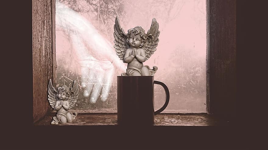 Angel, Window, Image, Guardian Angel, Figure