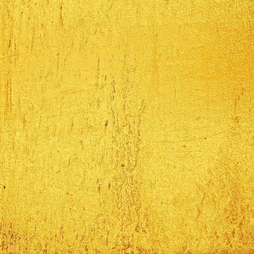 achtergrond, goud, structuur, geel, ruw, muur, oranje achtergrond, oranje textuur