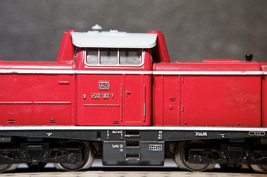 鉄道模型、エンジン、おもちゃ、ディーゼル機関車、鉄道、ドイツ連邦鉄道、Old Loc、機関車、交通手段、線路、輸送モード
