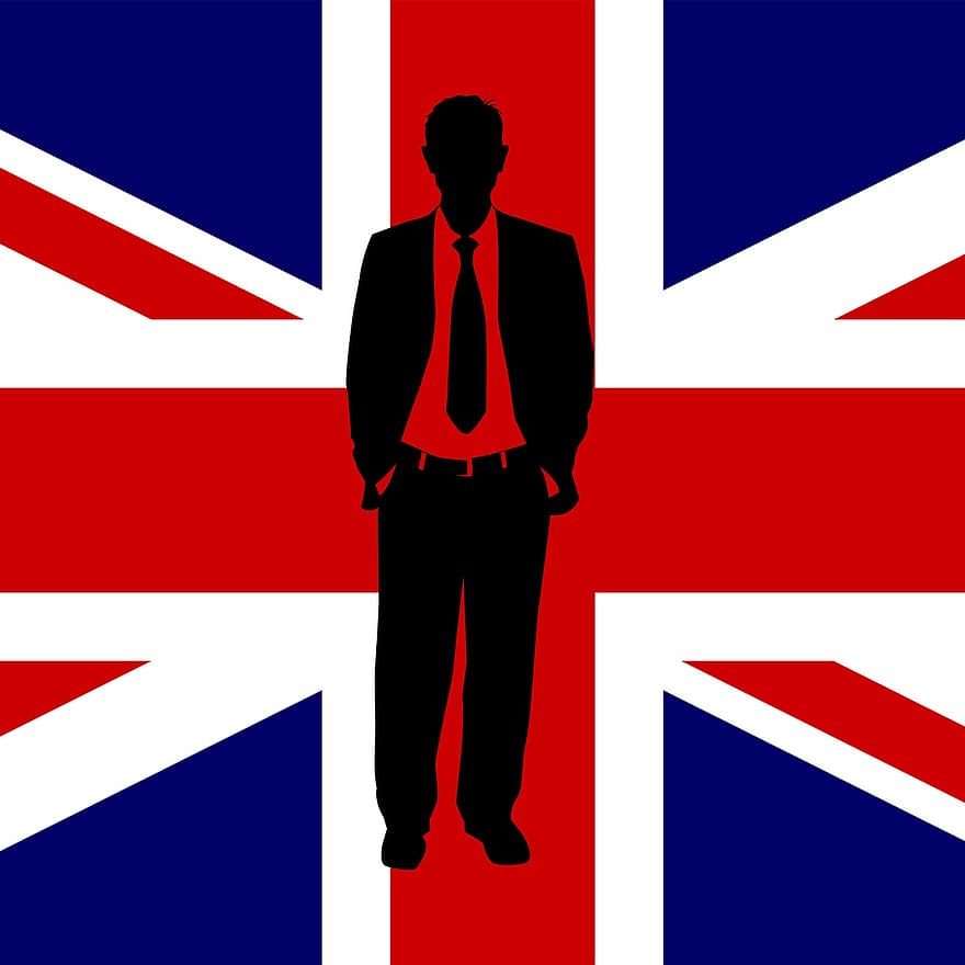 Royaume-Uni, affaires, économie, homme d'affaire, concept d'entreprise