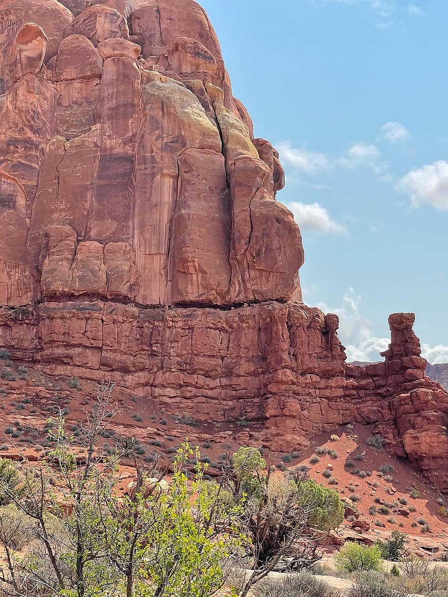 công viên quốc gia vòm, utah, moab, đá đỏ, Thiên nhiên, địa chất học, xói mòn, đá sa thạch, đi bộ đường dài, miền Tây, hướng Tây