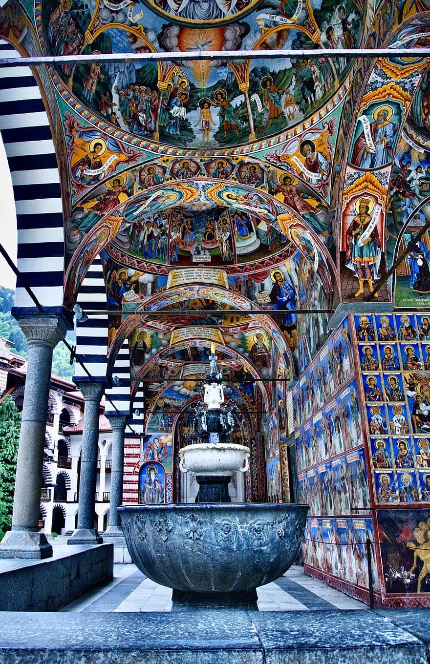दीवार, फ्रेस्को, चित्र, अधिकतम सीमा, कलाकृति, ईसाई धर्म