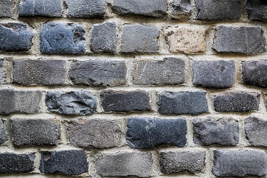 Wall, Brick, Texture, Background, Pattern, Stone Wall, backgrounds, building feature, old, rough, cement