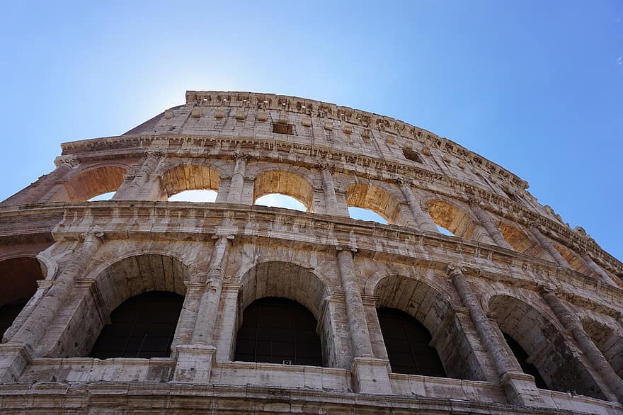 colosseum, Roma, Italia, turistic, călătorie
