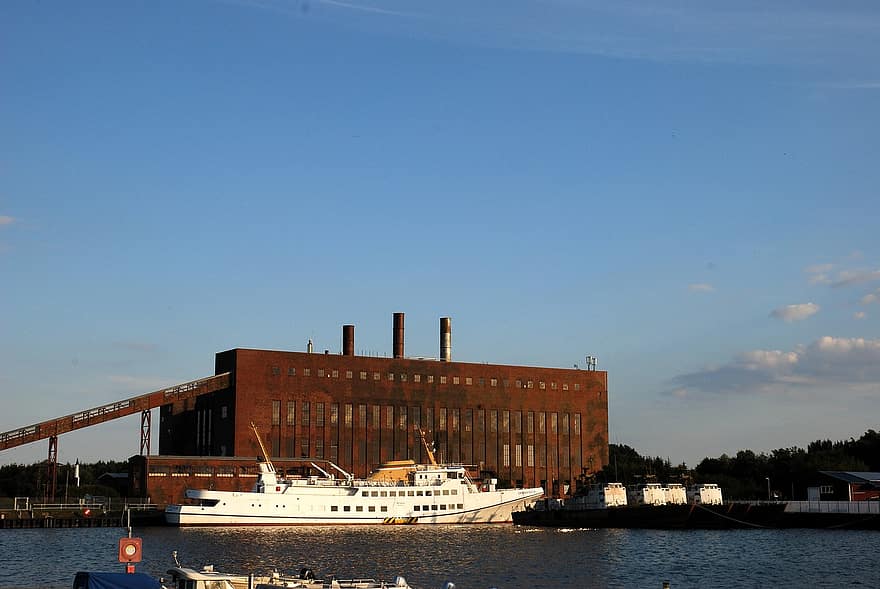 Travel, Tourism, Dock, Port, Peenemünde, Industrial Plant, nautical vessel, water, architecture, transportation, shipping