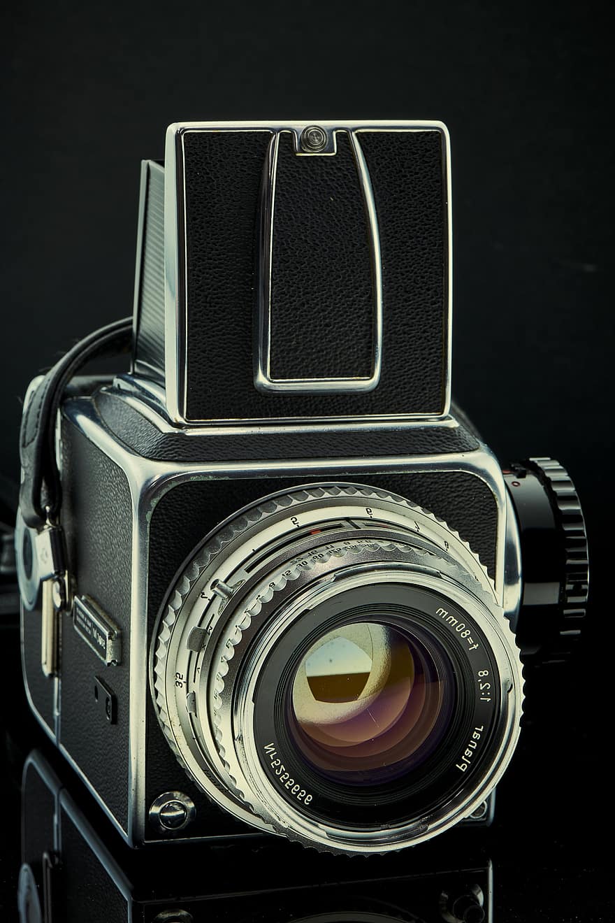 clássico, Câmera, vintage, grafia, grapher, passatempo, profissional, retrô, filme, lente, velho