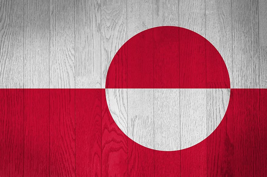 maa, lippu, Grönlannin lippu, maantiede, isänmaallisuus, Grönlanti