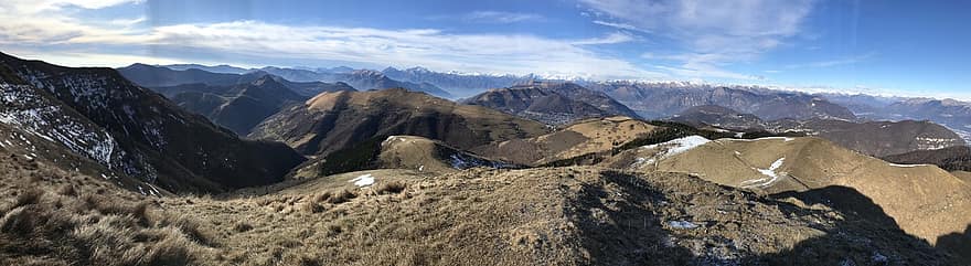monte generoso, Šveicarija, kalnai, Alpės
