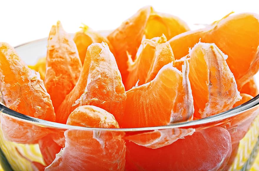 mandarin, héj, tisztítani, szegfűszeg, citrom- és narancsfélék, Veetariansky vitamin, gyümölcs, narancs, édes, lédús, érett