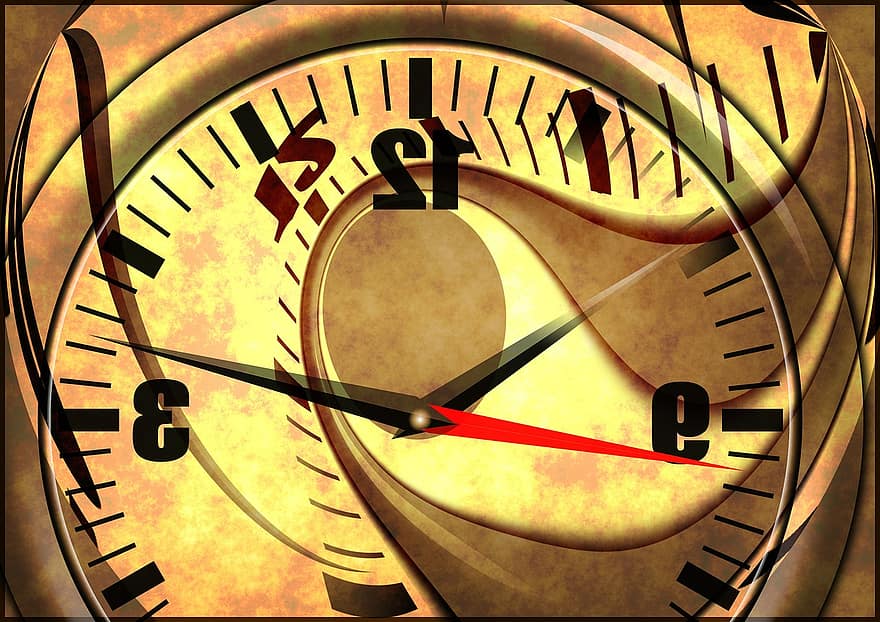 rellotge, punter, temps de, temps indicatiu, temps, minuts, línies, dígits, hores, Salvatore Dalí, art