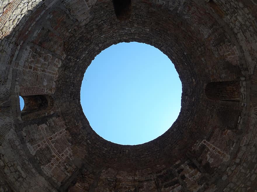 Castle, Tower, Hole, Sky, Architecture, Historical, old ruin, history, ancient, arch, famous place