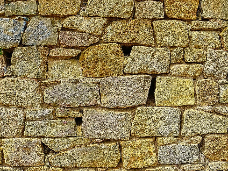 parede, pedras, textura, estrutura, pierre, alvenaria