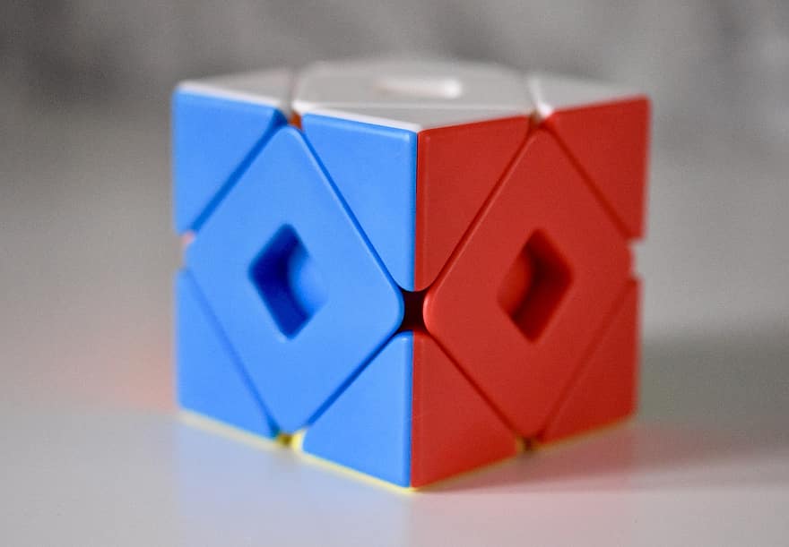 cubo, enigma, brinquedo, jogos, Toque, formas geométricas, quadrado