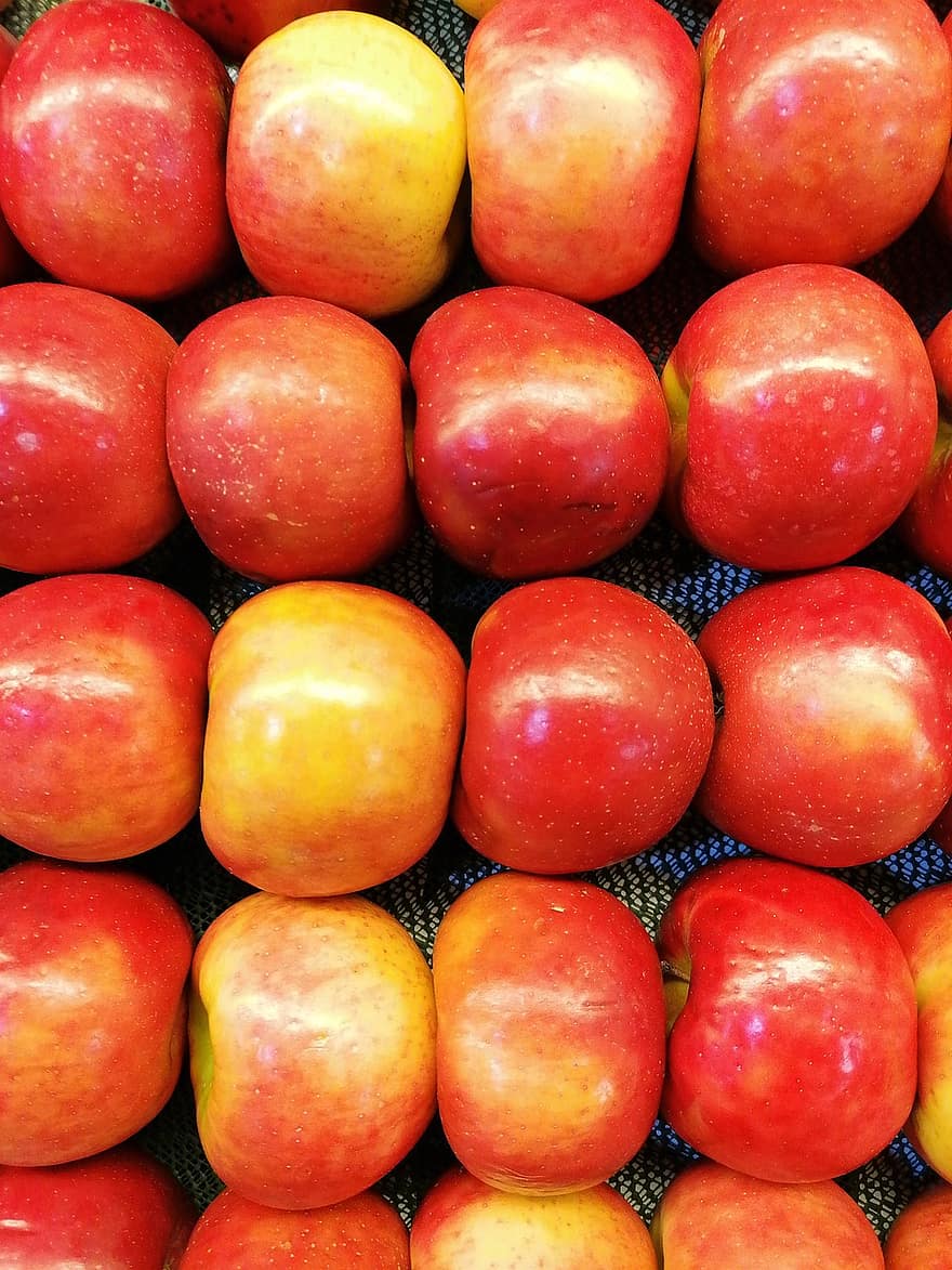 яблуко, фрукти, їжа, червоний, здоровий, харчування, органічні, дієта, свіжість, здорове харчування, стиглий