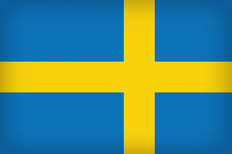 sverige flagg, bakgrunn, bakteppe, land, Sverige, flagg, nasjonal, symbol, svensk, Europa, banner