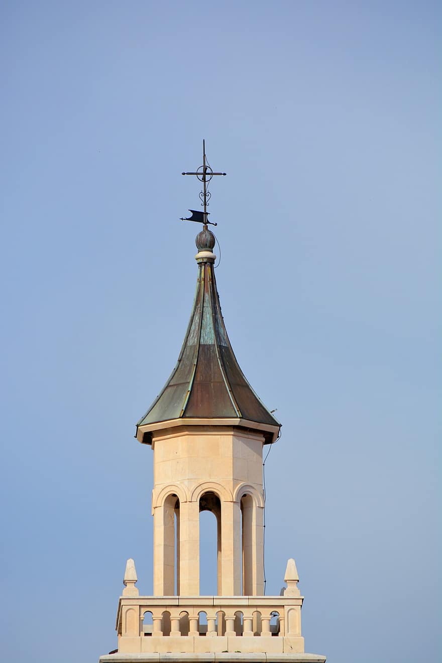 tornis, baznīca, ēka, vecā ēka, zvanu tornis, reliģiju, svētais franks
