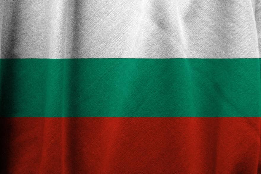 불가리아, 깃발, 상징, 국가, 민족, 전국의, 애국심이 강한