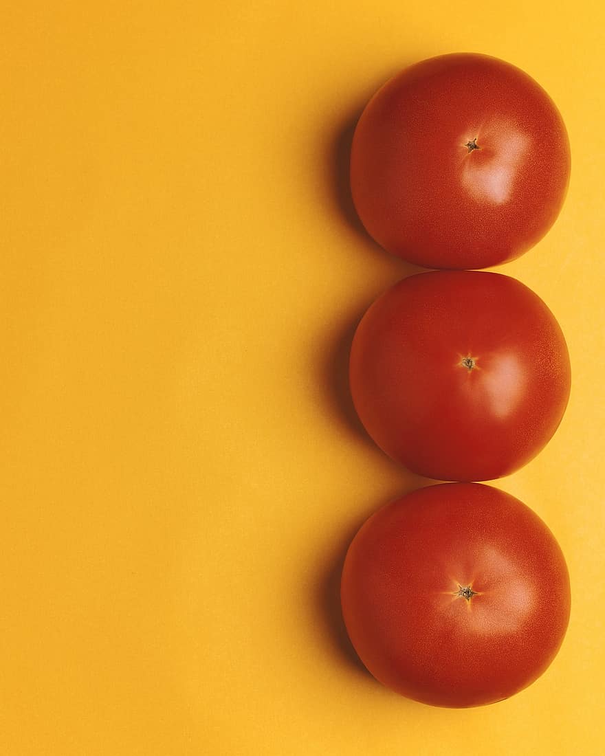 tomates, Comida, fundo, copie o espaço, fruta, orgânico