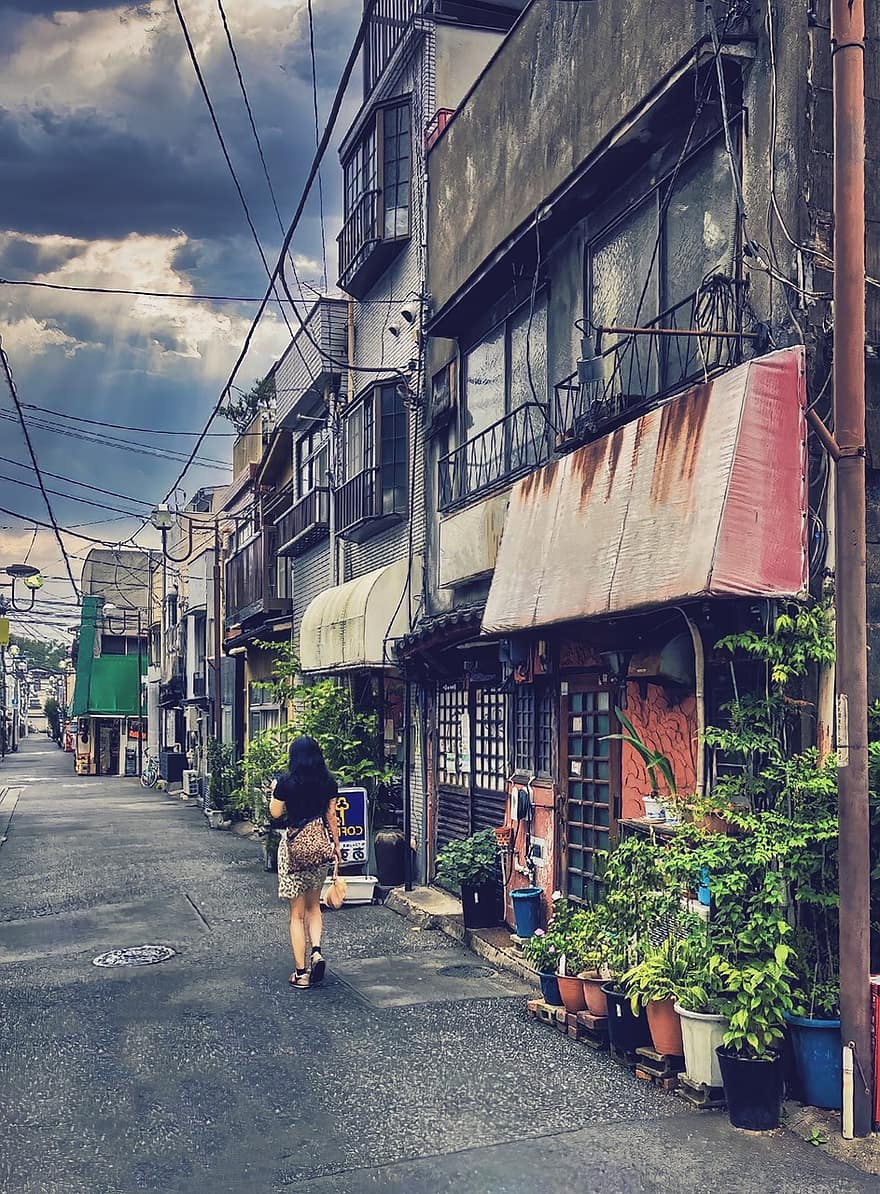 tokyo, Japó, ciutat, urbà, edifici, arquitectura