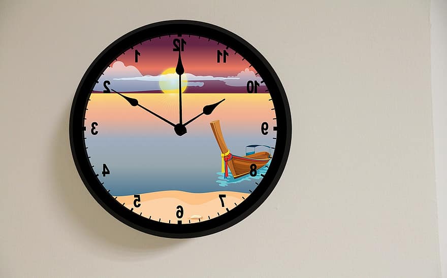 Clock, Wall Clock, Time, Hours, Minutes, Decorative, Decoration, Wall, Background, Clock Hand, Image