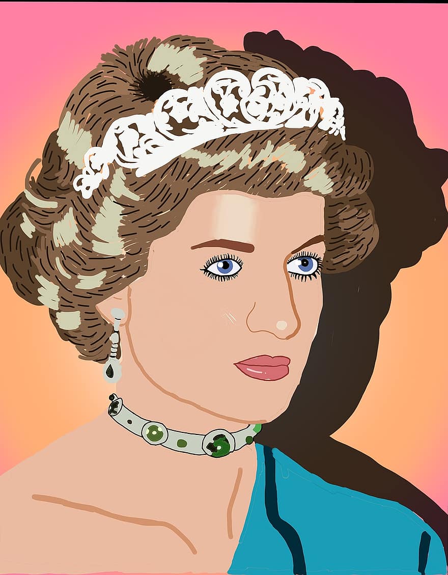 princesa, Princesa Diana, digital
