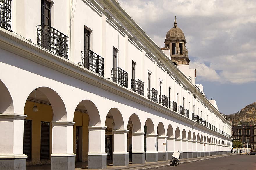 portals, arcs, ciutat, arquitectura, toluca, Toluca De Lerdo, centre de toluca, Estat de Mèxic, mexicà, lloc famós, exterior de l'edifici