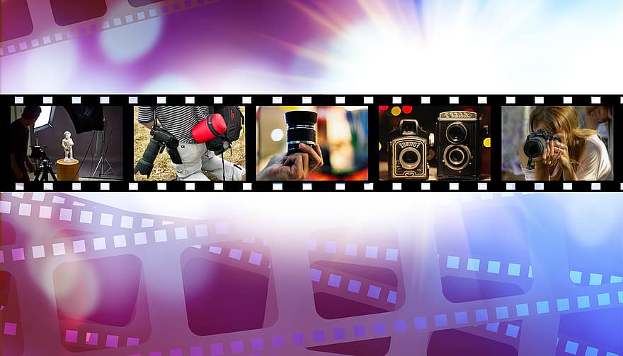 Film, Filmstrip, Cinema, Cinematography, Movie, Entertainment, Studio, Roll, Camera, Production, Hollywood