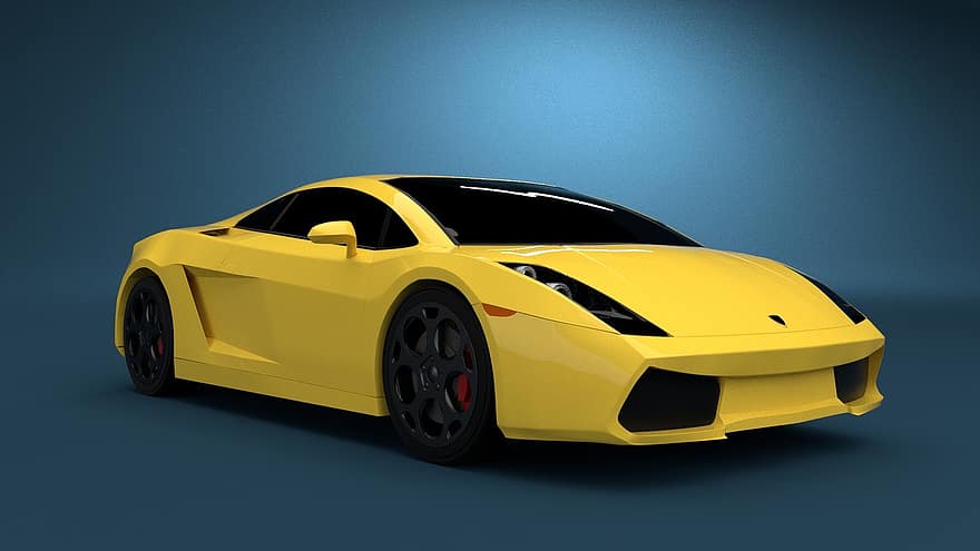 Lamborghini, xe hơi, phương tiện, máy xay, làm mẫu, kết xuất