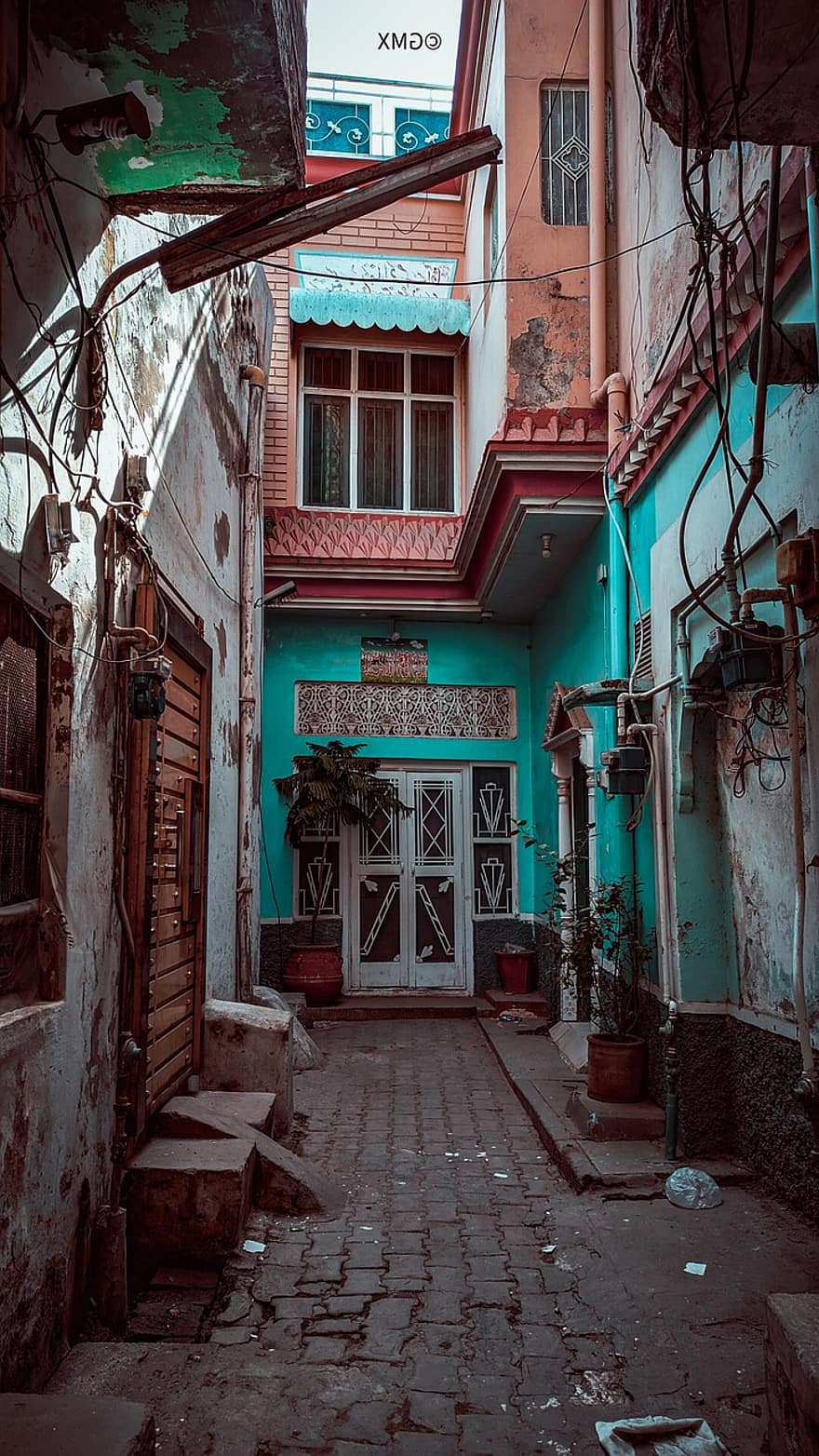 Street, Alley, Urban, City, Pakistan, Jhang, architecture, old, cultures, building exterior, built structure