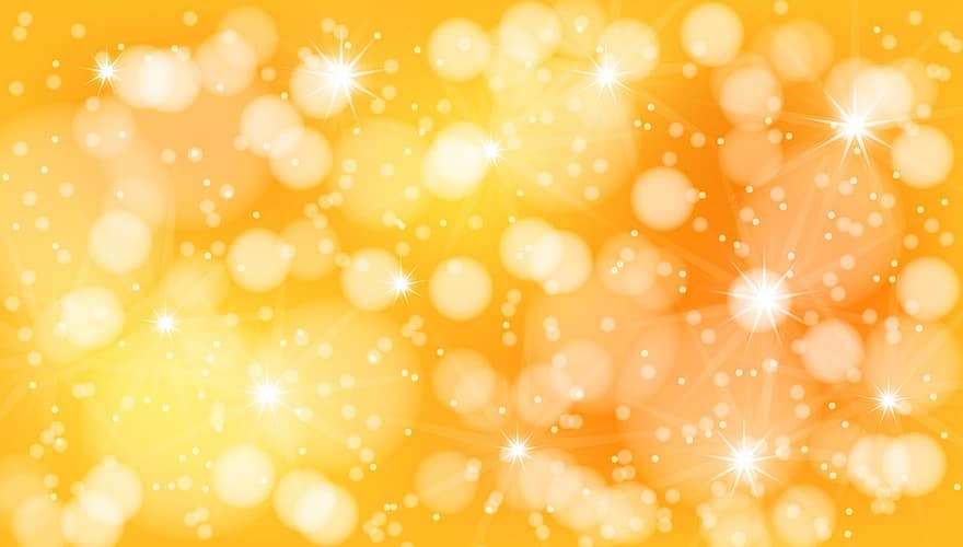 Background, Abstract, Christmas, Shiny, Glittering, Yellow, Color, Bright, Sparkle, Glitter, Shine